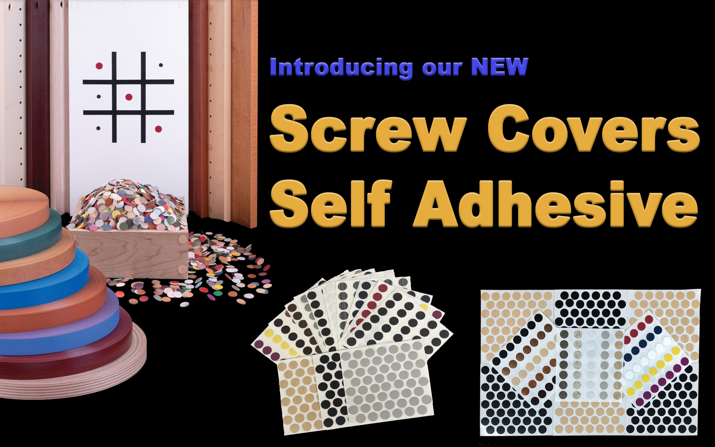 Screw Covers Self Adhesive